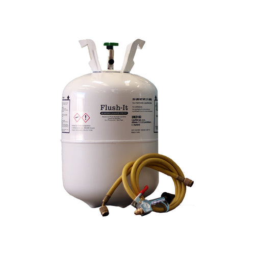 AC-System Spülkit 26 lb mit Hochdruck-Schlauch und Düse für HVAC-Leitungsreinigung