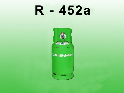 R-452A Kältemittel 10 kg – Eigentumsflasche Mehrweg Stahl, HVAC Klima Kältetechnik