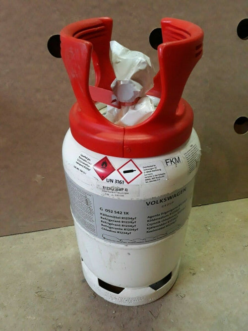 R-1234yf Kältemittel 5 kg in Eigentumsflasche Mehrweg Stahl für professionelle Fahrzeug-Klimaanlagen