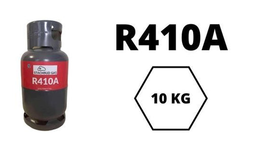KälteGas Shop R-410A 10 kg Mehrwegzylinder R-32/R-125 für Split-AC und VRF/VRV-Systeme