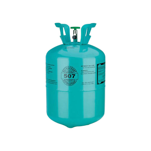 R-507 Kältemittel 25 lb Flasche azeotrope Mischung für Niedrigtemperatur-Kälteanwendungen